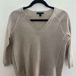 J. Crew Women's Beige Merino wool Sweater